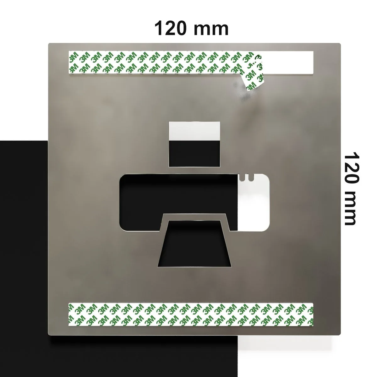 Edelstahl Piktogramm "Drucker" / H.15.E – Bild 4