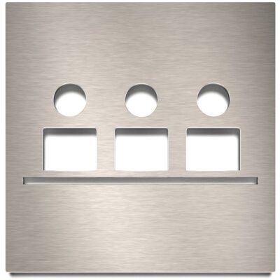 Edelstahl Schild "Besprechungsraum" / M.03.E