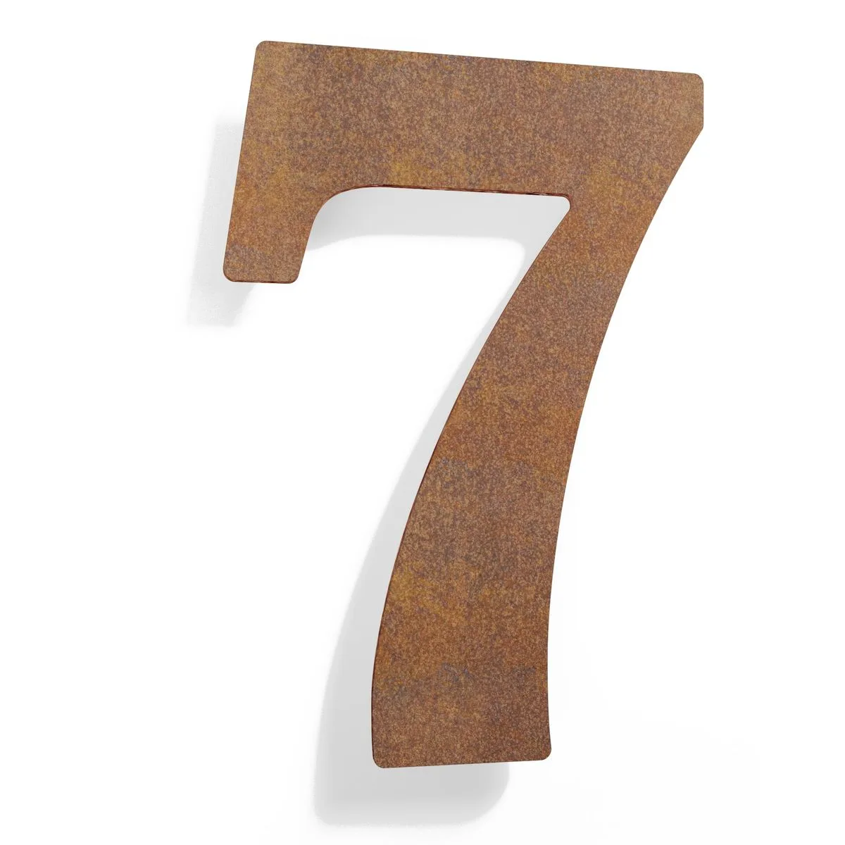 Vintage Hausnummer 7 "Classic" / N.27.R