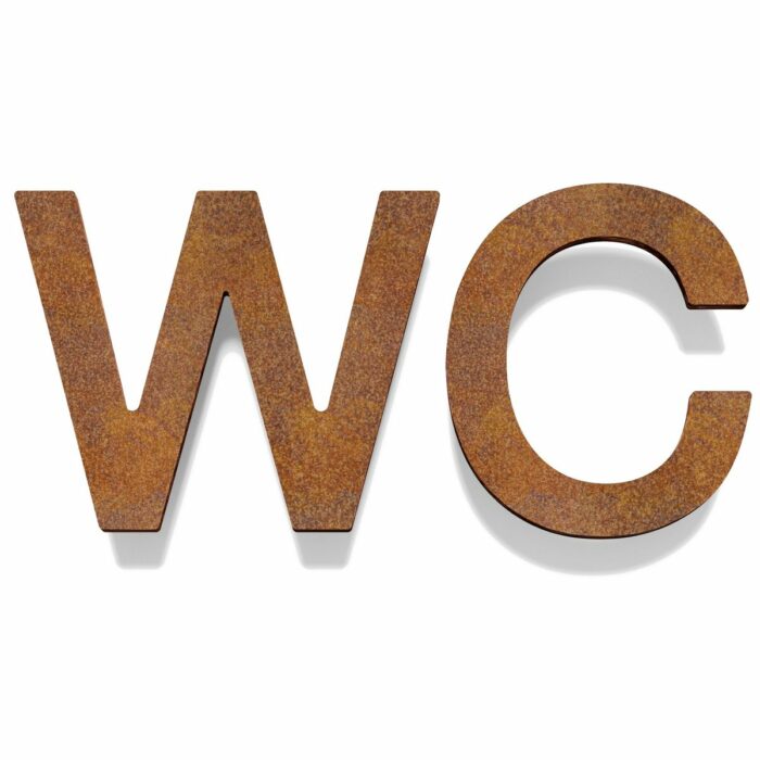 Vintage WC-Schild / SW.01.R