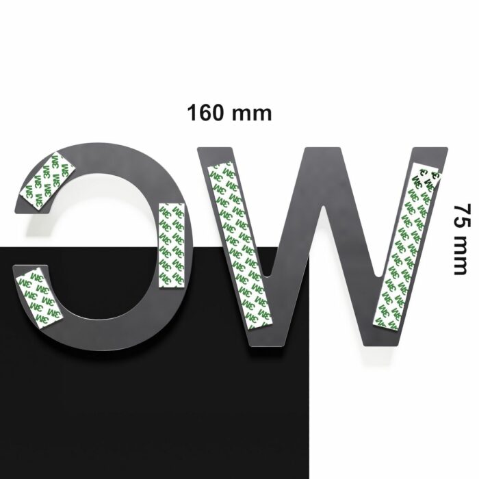 Vintage WC-Schild / SW.01.R - Image 3