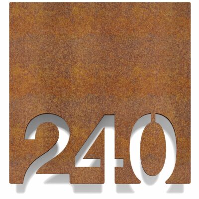 Vintage Zimmernummer 240 / Z.03.240.R