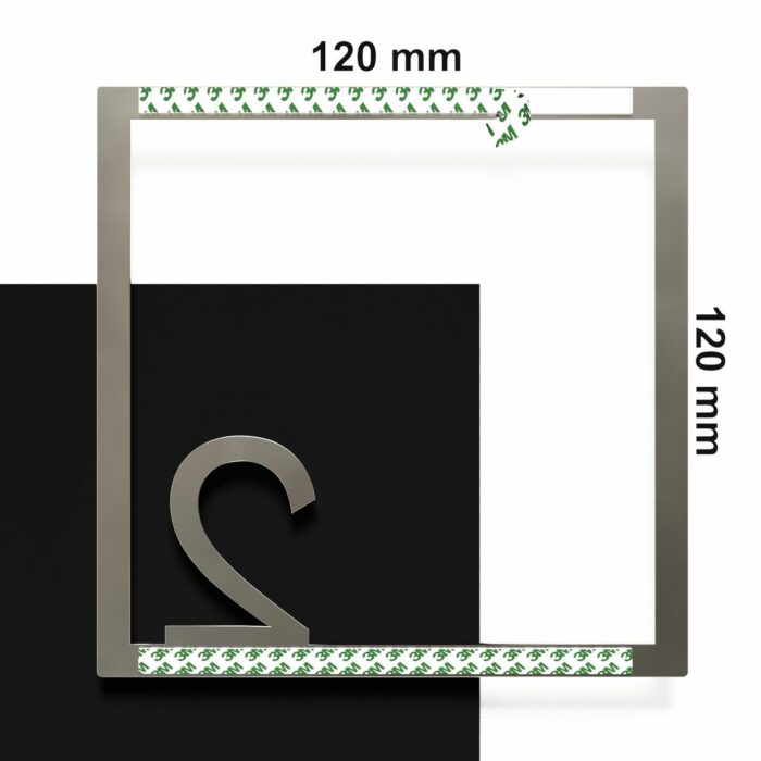 Edelstahl Zimmernummer / Design Z-04-XXX-E<span> - </span>2 - Image 4