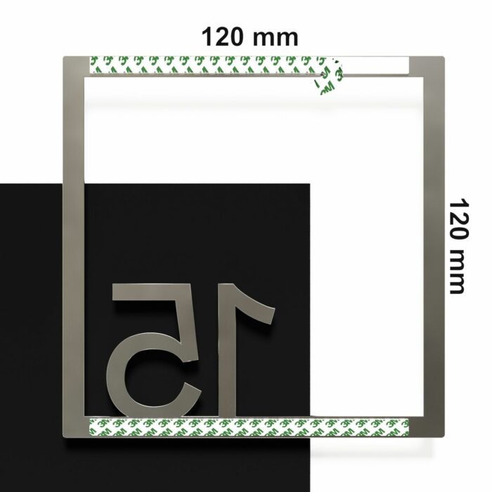 Edelstahl Zimmernummer / Design Z-04-XXX-E<span> - </span>15 - Image 4