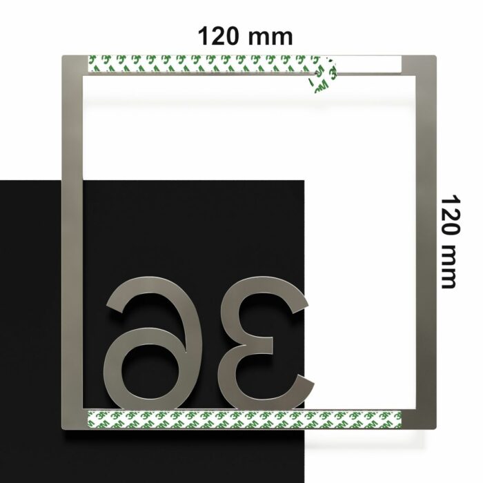 Edelstahl Zimmernummer / Design Z-04-XXX-E<span> - </span>36 - Image 4