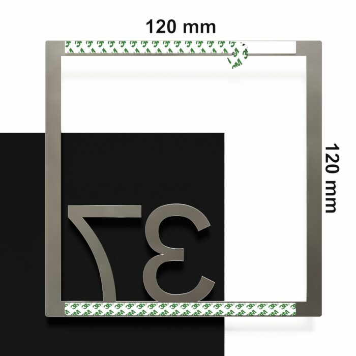 Edelstahl Zimmernummer / Design Z-04-XXX-E<span> - </span>37 - Image 4