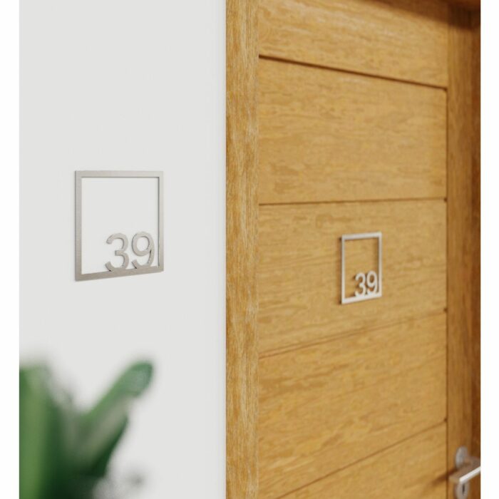 Edelstahl Zimmernummer / Design Z-04-XXX-E<span> - </span>39 – Bild 3