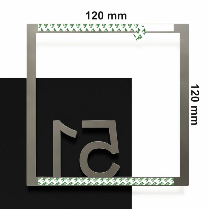 Edelstahl Zimmernummer / Design Z-04-XXX-E<span> - </span>51 - Image 4
