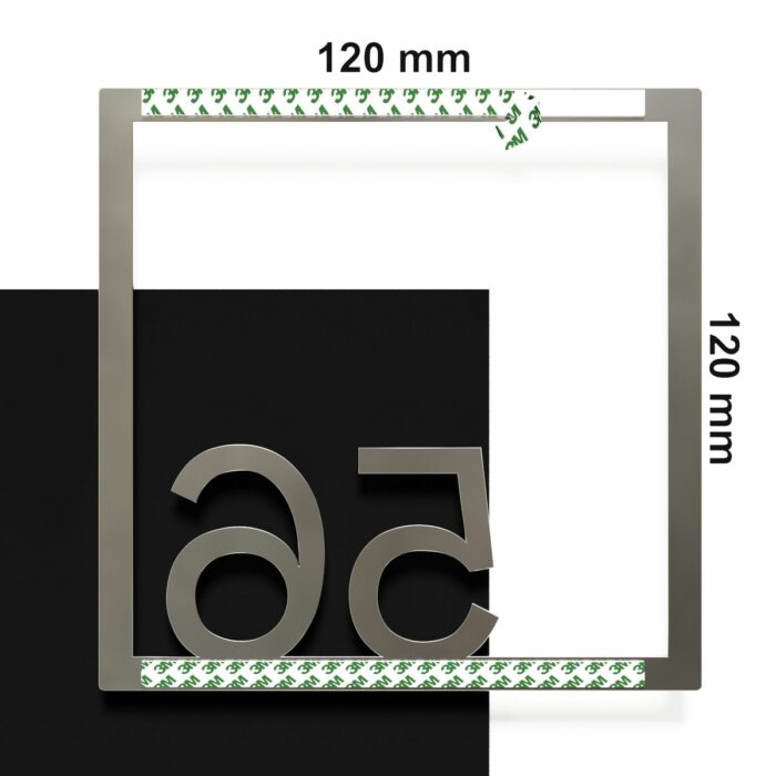 Edelstahl Zimmernummer / Design Z-04-XXX-E<span> - </span>56 - Image 4