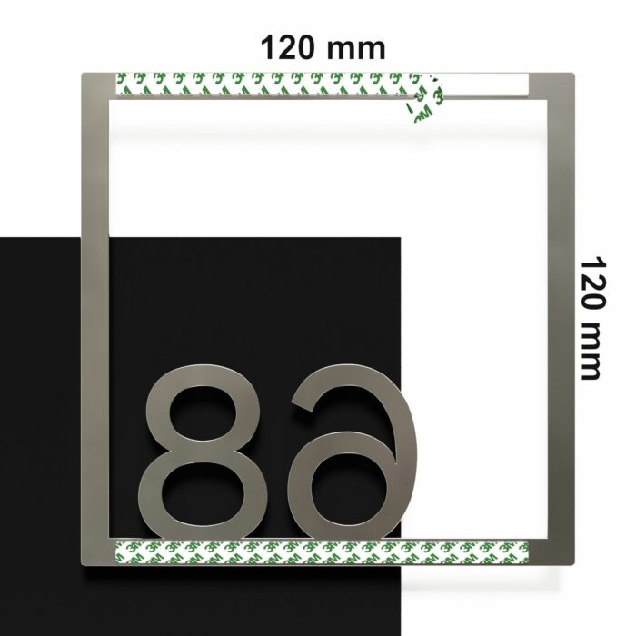 Edelstahl Zimmernummer / Design Z-04-XXX-E<span> - </span>68 - Image 4