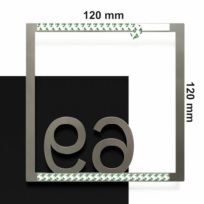 Edelstahl Zimmernummer / Design Z-04-XXX-E<span> - </span>69 - Image 4