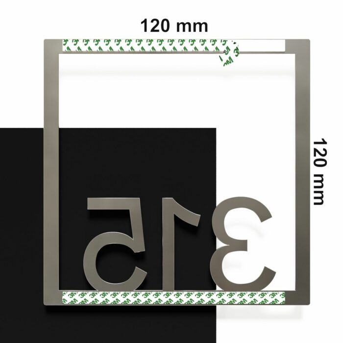 Edelstahl Zimmernummer / Design Z-04-XXX-E<span> - </span>315 - Image 4