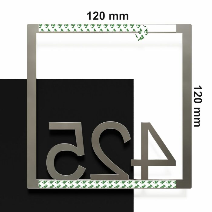 Edelstahl Zimmernummer / Design Z-04-XXX-E<span> - </span>425 - Image 4