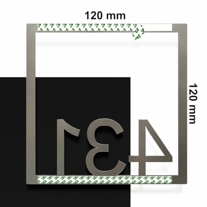 Edelstahl Zimmernummer / Design Z-04-XXX-E<span> - </span>431 - Image 4