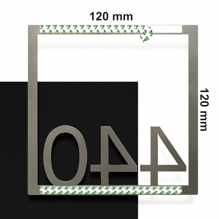Edelstahl Zimmernummer / Design Z-04-XXX-E<span> - </span>440 - Image 4