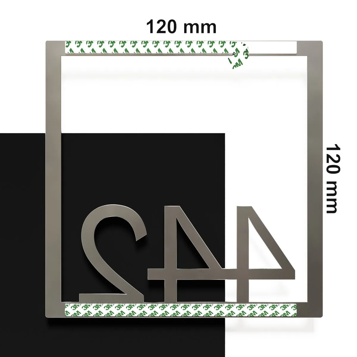 Edelstahl Zimmernummer / Design Z-04-XXX-E<span> - </span>442 - Image 4