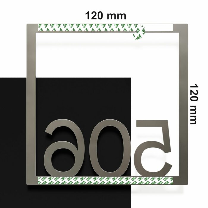 Edelstahl Zimmernummer / Design Z-04-XXX-E<span> - </span>506 - Image 4