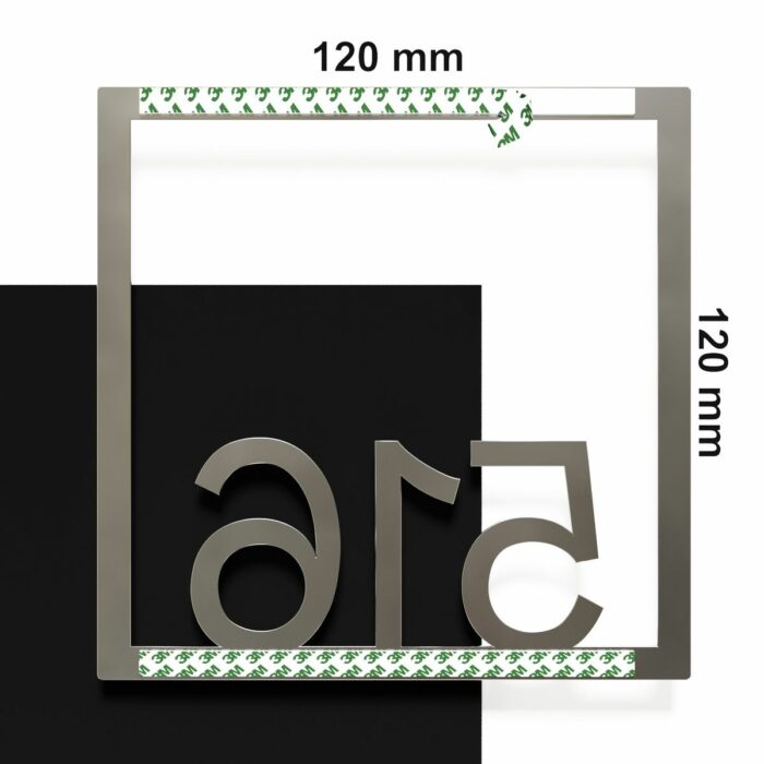 Edelstahl Zimmernummer / Design Z-04-XXX-E<span> - </span>516 - Image 4