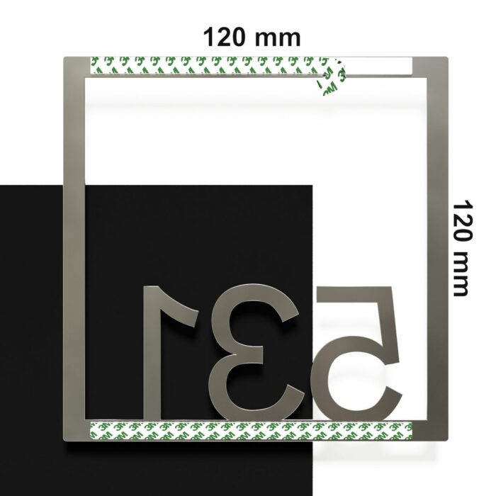 Edelstahl Zimmernummer / Design Z-04-XXX-E<span> - </span>531 - Image 4