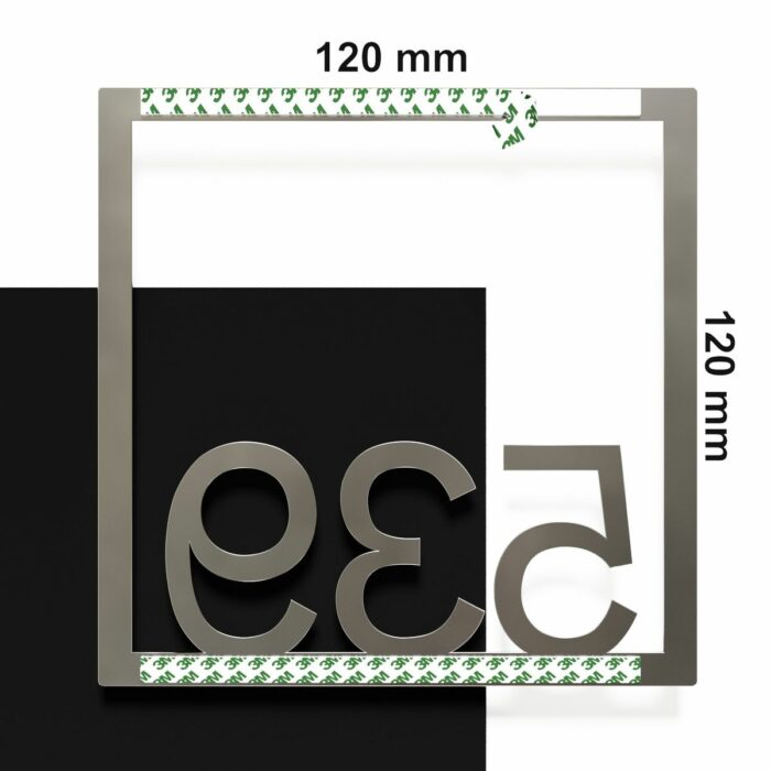 Edelstahl Zimmernummer / Design Z-04-XXX-E<span> - </span>539 - Image 4