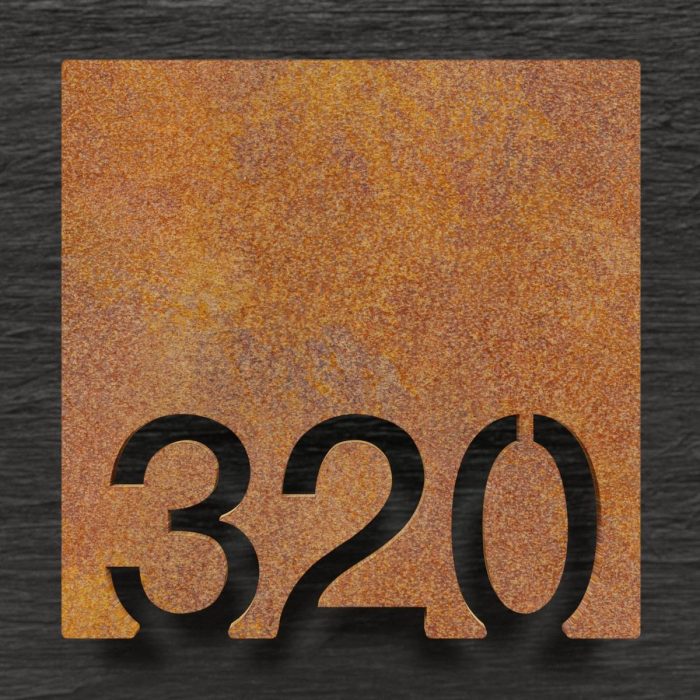 Vintage Zimmernummer / Z.03.320.R 1