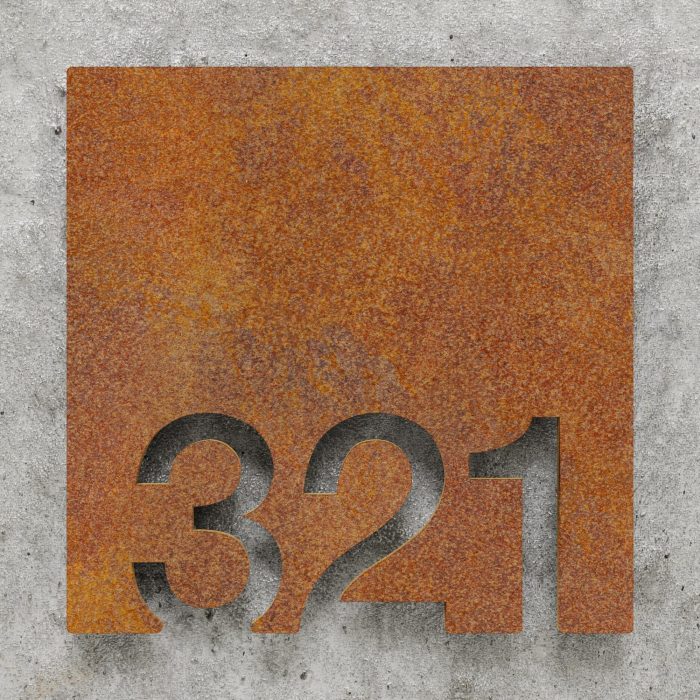 Vintage Zimmernummer / Z.03.321.R 2