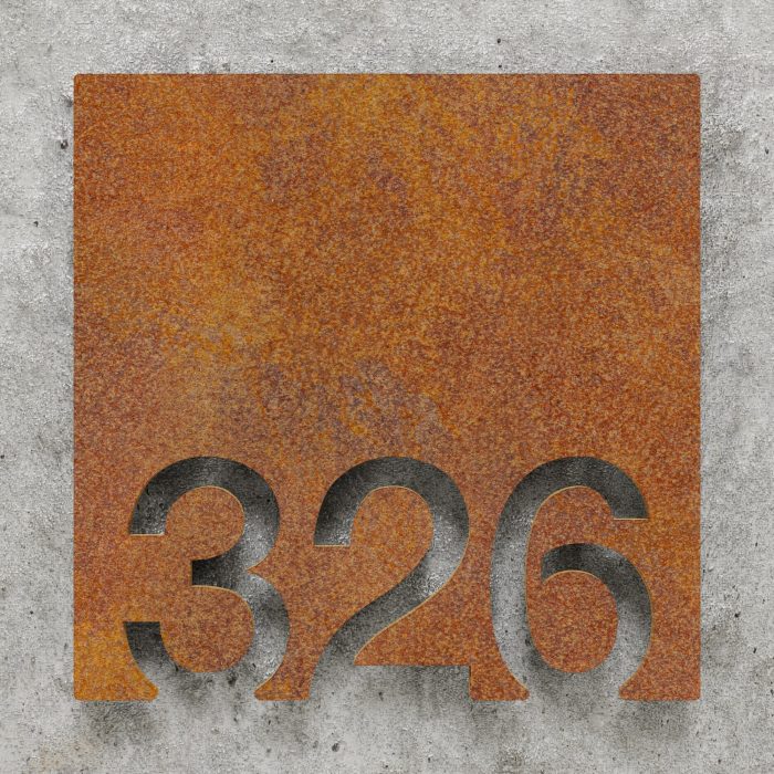 Vintage Zimmernummer / Z.03.326.R 2