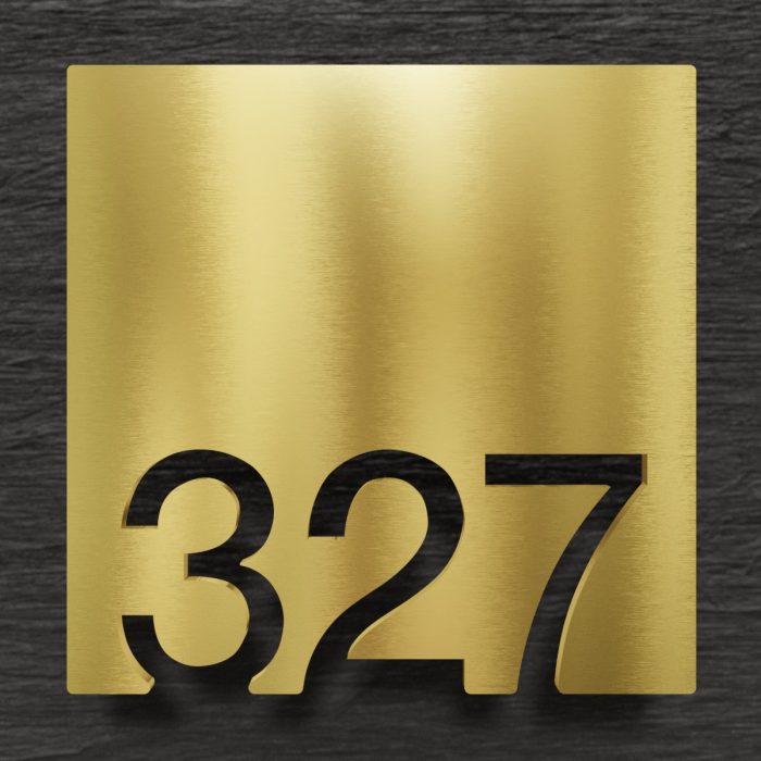 Vintage Zimmernummer / Z.03.327.M 1