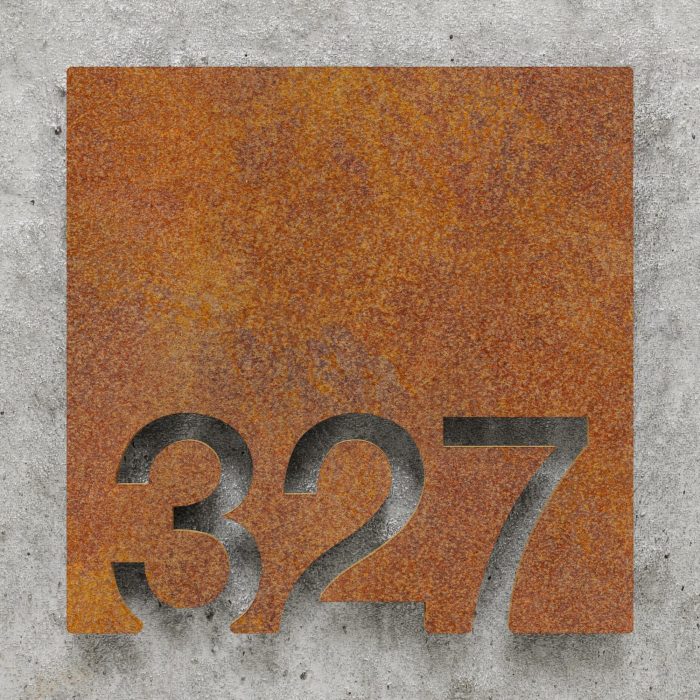 Vintage Zimmernummer / Z.03.327.R 2