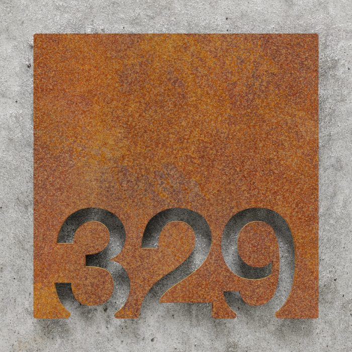 Vintage Zimmernummer / Z.03.329.R 2
