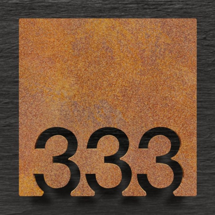 Vintage Zimmernummer / Z.03.333.R 1