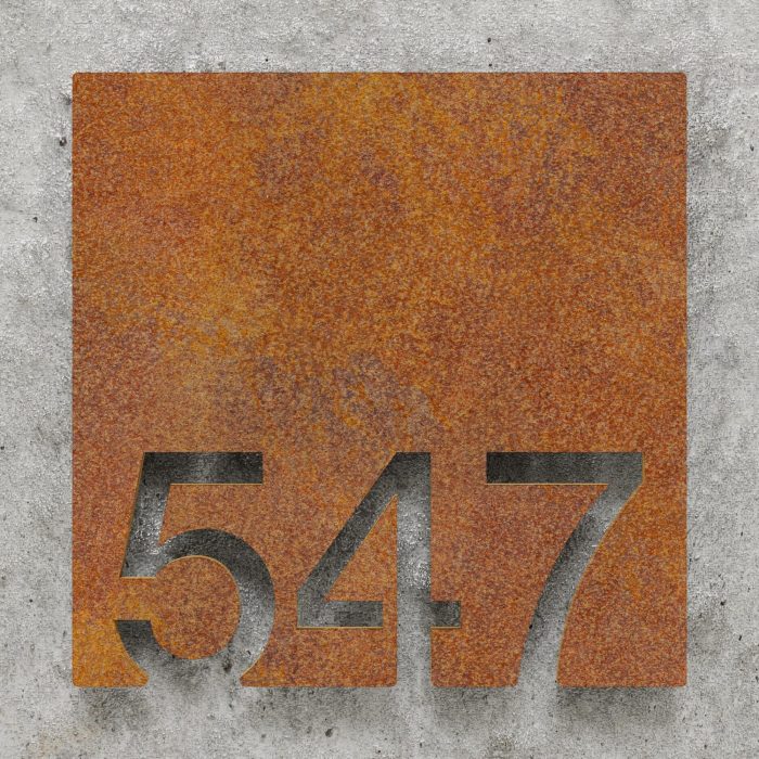 Vintage Zimmernummer / Z.03.547.R 2